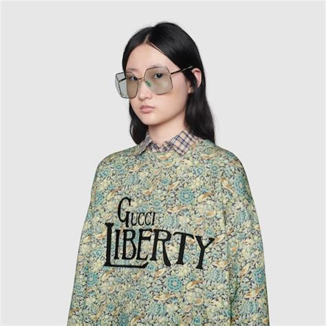 gucci liberty sweatshirt|Gucci sweatshirt for men.